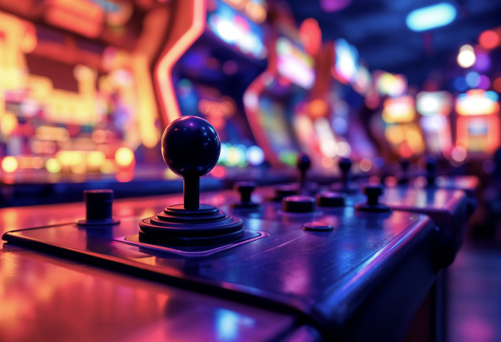 retro arcade joystick
