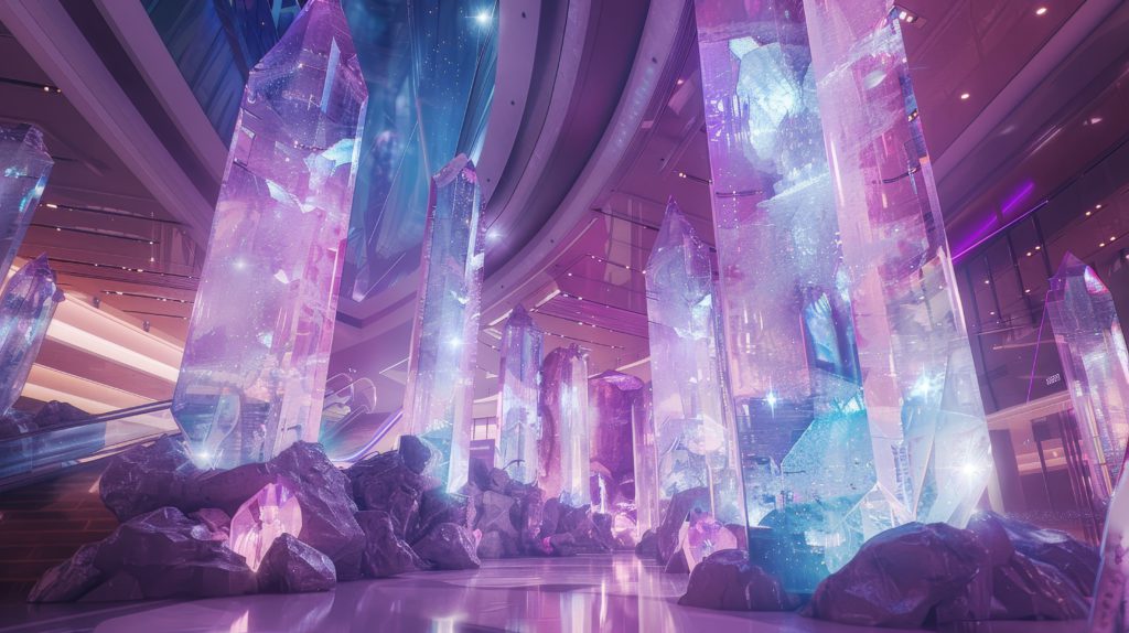 dreamy interior mall
